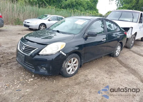 2012 Nissan Versa 1.6 Sl from USA, damaged, VIN 3N1CN7AP9CL907777